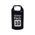 防水ドライバッグ 10L（ブラック）｜軽量・アウトドア対応
